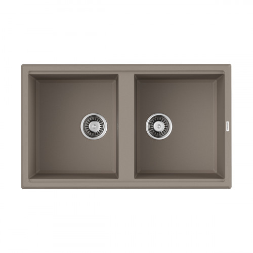 Кухонная мойка Omoikiri Tedori 86-2-SA Tetogranit/бежевый, 4993926