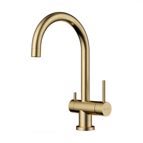 Смеситель для кухни Omoikiri Yamada-AB-022 латунь/античная латунь, 4994264