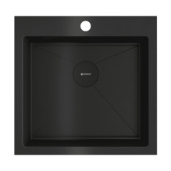 Кухонная мойка Omoikiri Akisame 51-GB нерж. сталь/графит, 4997013