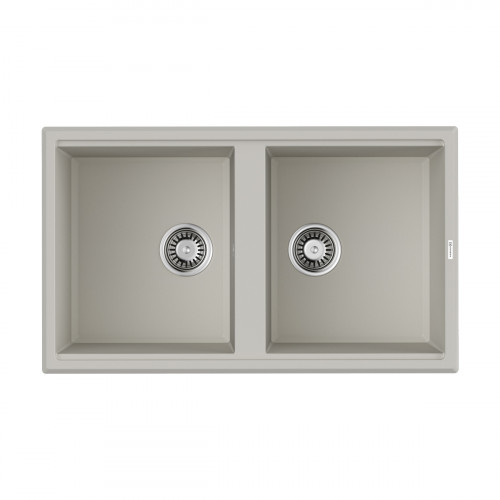 Кухонная мойка Omoikiri Tedori 86-2-WH Tetogranit/белый, 4993927