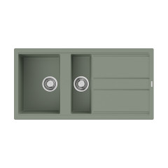 Кухонная мойка Omoikiri Kitagawa 100-2-WG Artceramic/wind green, 4993252