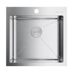 Кухонная мойка Omoikiri Akisame 51-IN нерж. сталь/нержавеющая сталь, 4973438