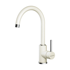 Смеситель для кухни Omoikiri Shinagawa-WH латунь/белый, 4994108