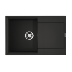 Кухонная мойка Omoikiri Daisen 78T-BL Tetogranit/черный, 4993527