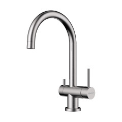 Смеситель для кухни Omoikiri Yamada-BN латунь/нержавеющая сталь, 4994225