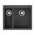 Кухонная мойка Omoikiri Bosen 59-2-BL Tetogranit/черный, 4993149