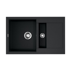 Кухонная мойка Omoikiri Sakaime 78-2-BL Tetogranit/черный, 4993114