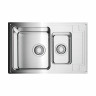 Кухонная мойка Omoikiri Mizu 78-2-IN нерж. сталь/нержавеющая сталь, 4973731