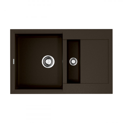 Кухонная мойка Omoikiri Sakaime 78-2-DC Tetogranit/темный шоколад, 4993198