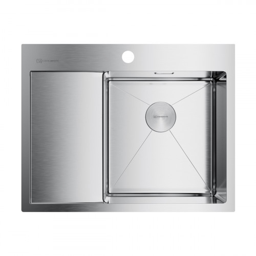 Кухонная мойка Omoikiri Akisame 65-R-IN нерж. сталь/нержавеющая сталь, 4973059