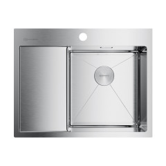 Кухонная мойка Omoikiri Akisame 65-R-IN нерж. сталь/нержавеющая сталь, 4973059