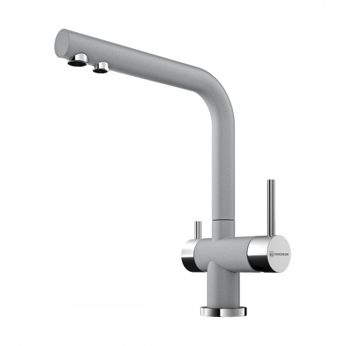 Смеситель для кухни Omoikiri Nagano-GR латунь/leningrad grey, 4994219