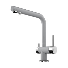 Смеситель для кухни Omoikiri Nagano-GR латунь/leningrad grey, 4994219