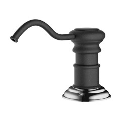 Дозатор Omoikiri OM-01-BL латунь/черный