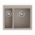 Кухонная мойка Omoikiri Bosen 59-2-SA Tetogranit/бежевый, 4993151