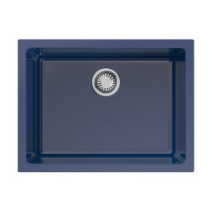 Кухонная мойка Omoikiri Okinoshima 61-U/I-IB Glossy Natceramic/indigo blue глянцевый, 4911261