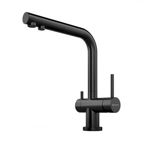 Смеситель для кухни Omoikiri Nagano-GM латунь/вороненая сталь, 4994179