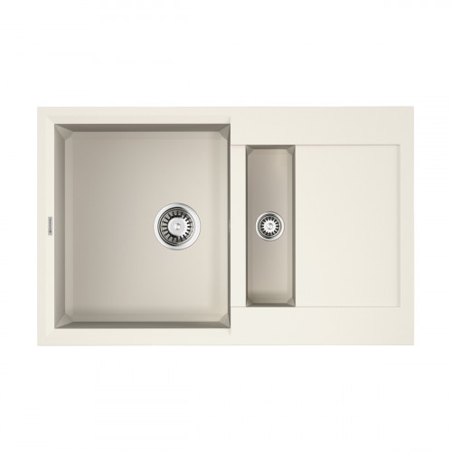 Кухонная мойка Omoikiri Sakaime 78-2-WH Tetogranit/белый, 4993128