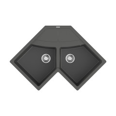 Кухонная мойка Omoikiri Sumi 83C-PL Tetogranit/платина, 4993860