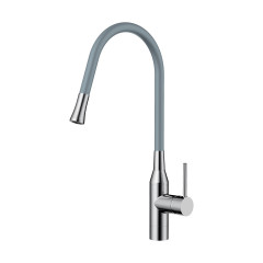 Смеситель для кухни Omoikiri Yatomi-BN латунь/нержавеющая сталь, 4994251