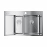 Кухонная мойка Omoikiri Akisame 78-2-R-IN нерж. сталь/нержавеющая сталь, 4973063