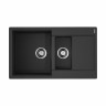 Кухонная мойка Omoikiri Daisen 86-2-BL Artgranit/черный, 4993477