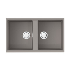 Кухонная мойка Omoikiri Kitagawa 83-2-U-GR Artceramic/leningrad grey, 4993810