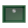 Кухонная мойка Omoikiri Okinoshima 61-U/I-RG Glossy Natceramic/royal green глянцевый, 4911263