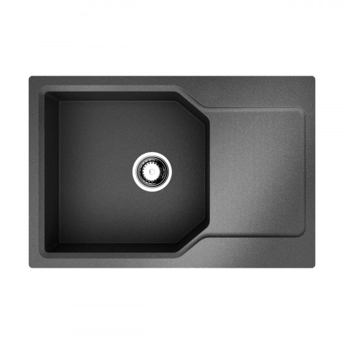 Кухонная мойка Omoikiri Yonaka 78-LB-BL Artgranit/черный, 4993341
