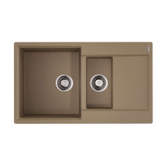 Кухонная мойка Omoikiri Daisen 86-2-CA Artgranit/карамель, 4993474