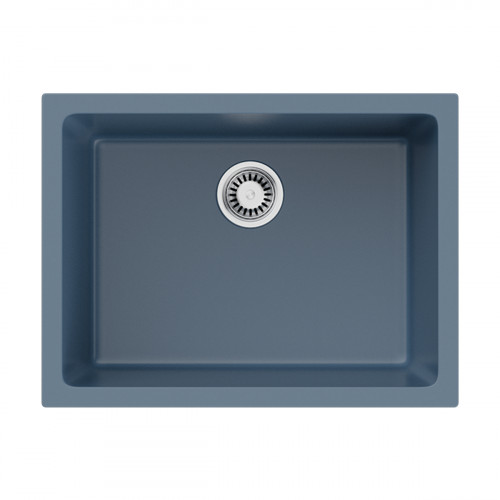 Кухонная мойка Omoikiri Okinoshima 61-U/I-SB Natceramic/smoky blue, 4997065