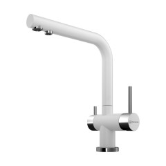 Смеситель для кухни Omoikiri Nagano-WH латунь/белый, 4994054