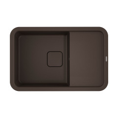 Кухонная мойка Omoikiri Tasogare 78-DC Artgranit/темный шоколад, 4993749