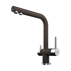 Смеситель для кухни Omoikiri Nagano-DC латунь/темный шоколад, 4994048