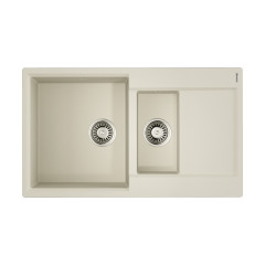 Кухонная мойка Omoikiri Daisen 86-2-PA Artgranit/пастила, 4993473