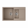Кухонная мойка Omoikiri Daisen 86-2-SA Artgranit/бежевый, 4993478