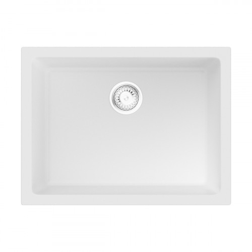 Кухонная мойка Omoikiri Okinoshima 61-U/I-WH Natceramic/белый, 4997062