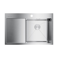 Кухонная мойка Omoikiri Akisame 78-R-IN нерж. сталь/нержавеющая сталь, 4973061