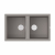 Кухонная мойка Omoikiri Kitagawa 86-2-GR Artceramic/leningrad grey, 4993491