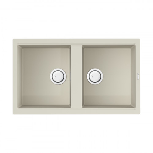 Кухонная мойка Omoikiri Kitagawa 86-2-WH Artceramic/белый, 4993806