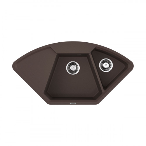 Кухонная мойка Omoikiri Yonaka 98-C-DC Artgranit/темный шоколад, 4993715