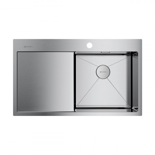 Кухонная мойка Omoikiri Akisame 86-R-IN нерж. сталь/нержавеющая сталь, 4993763